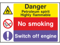Danger Petroleum Spirit
